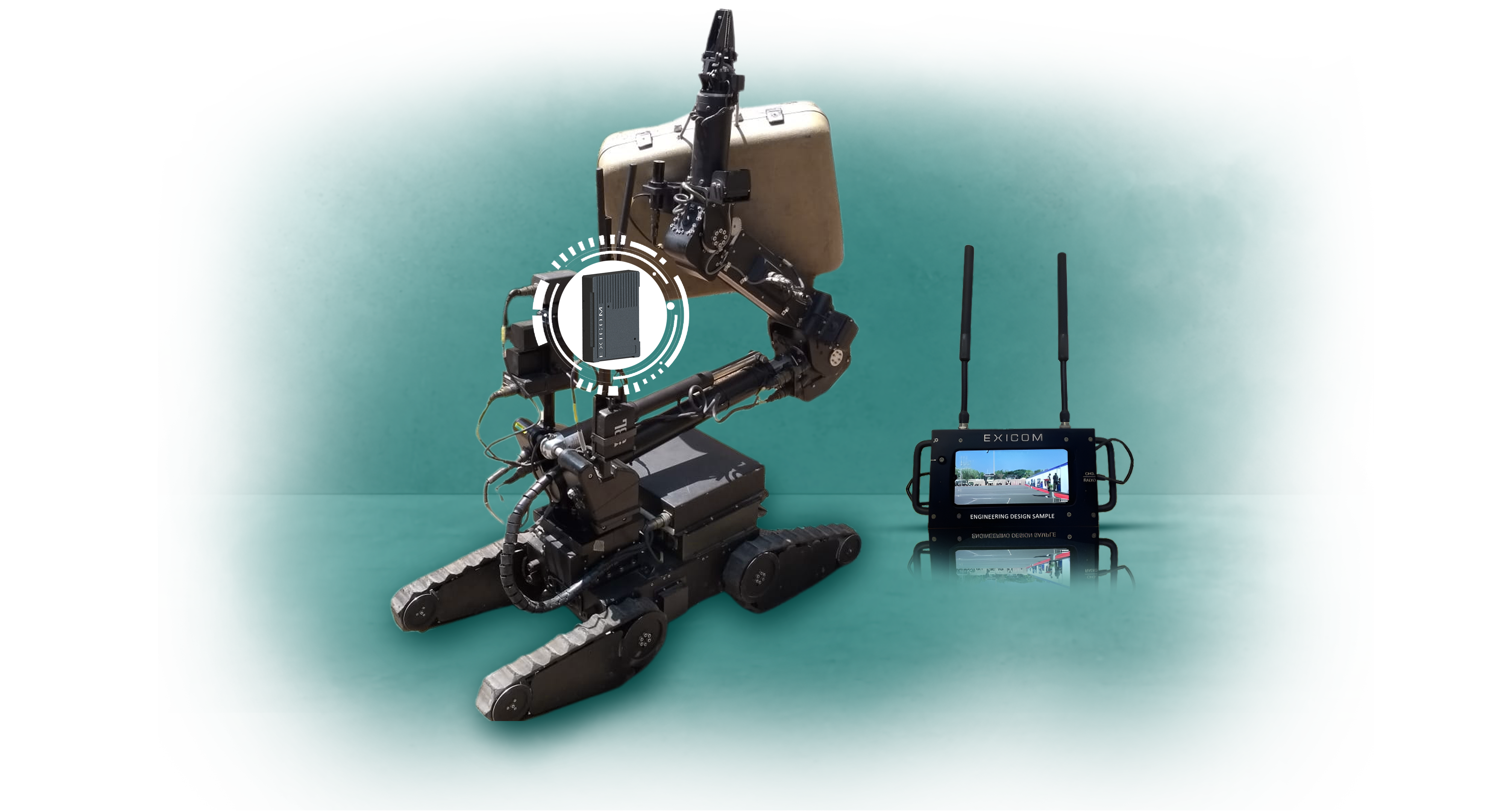 Unmanned Bomb Squad Kit and Accessories | Exicom Technologies